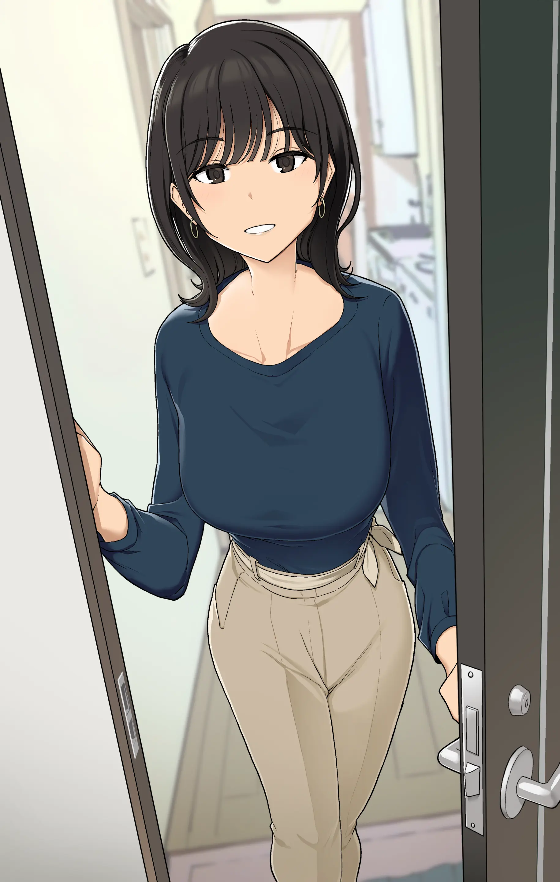 Takuhaibin No Uketori-Kata Ga Darashinaku Natteiku OL-Chan Ura Hen